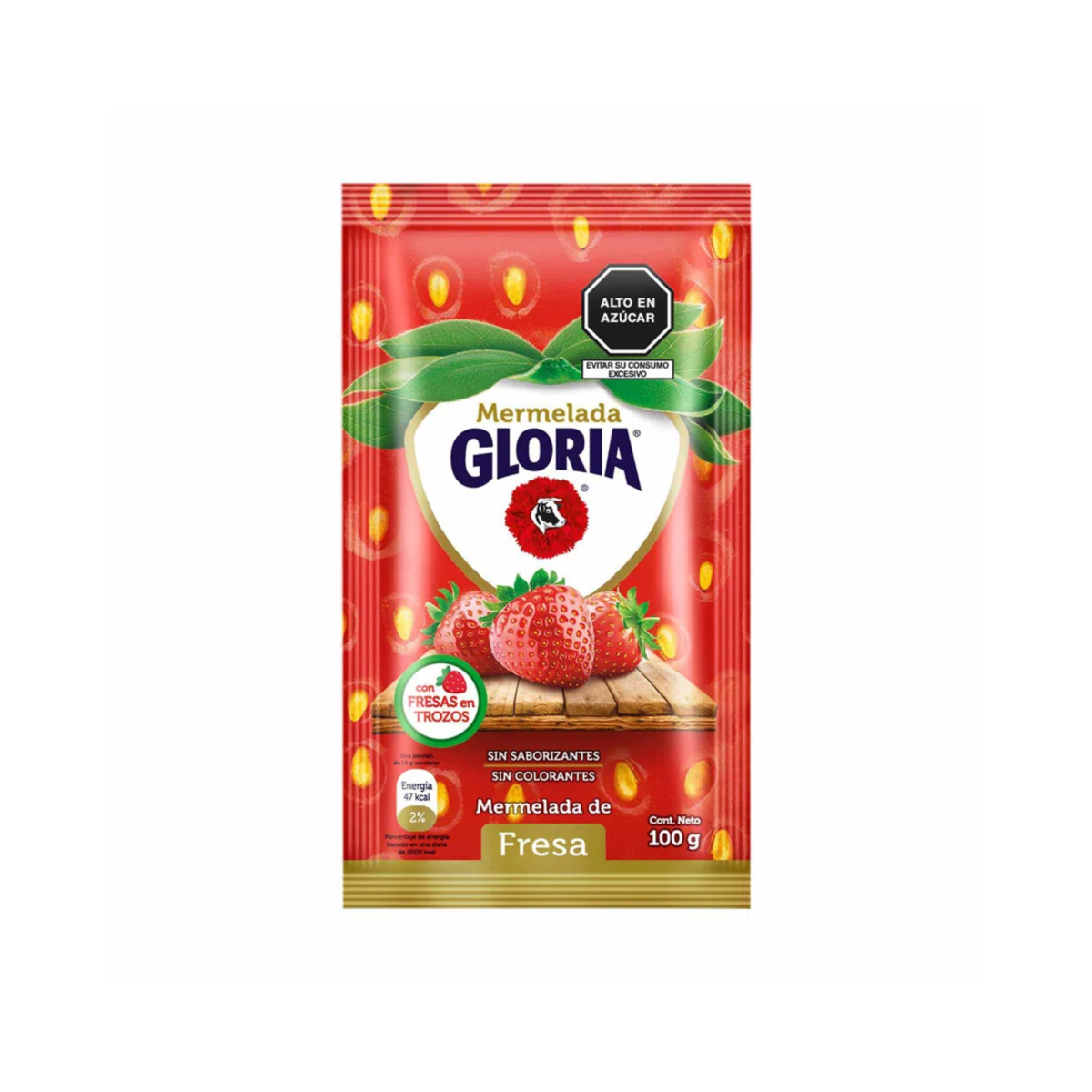 Gloria mermelada de fresa 100 g