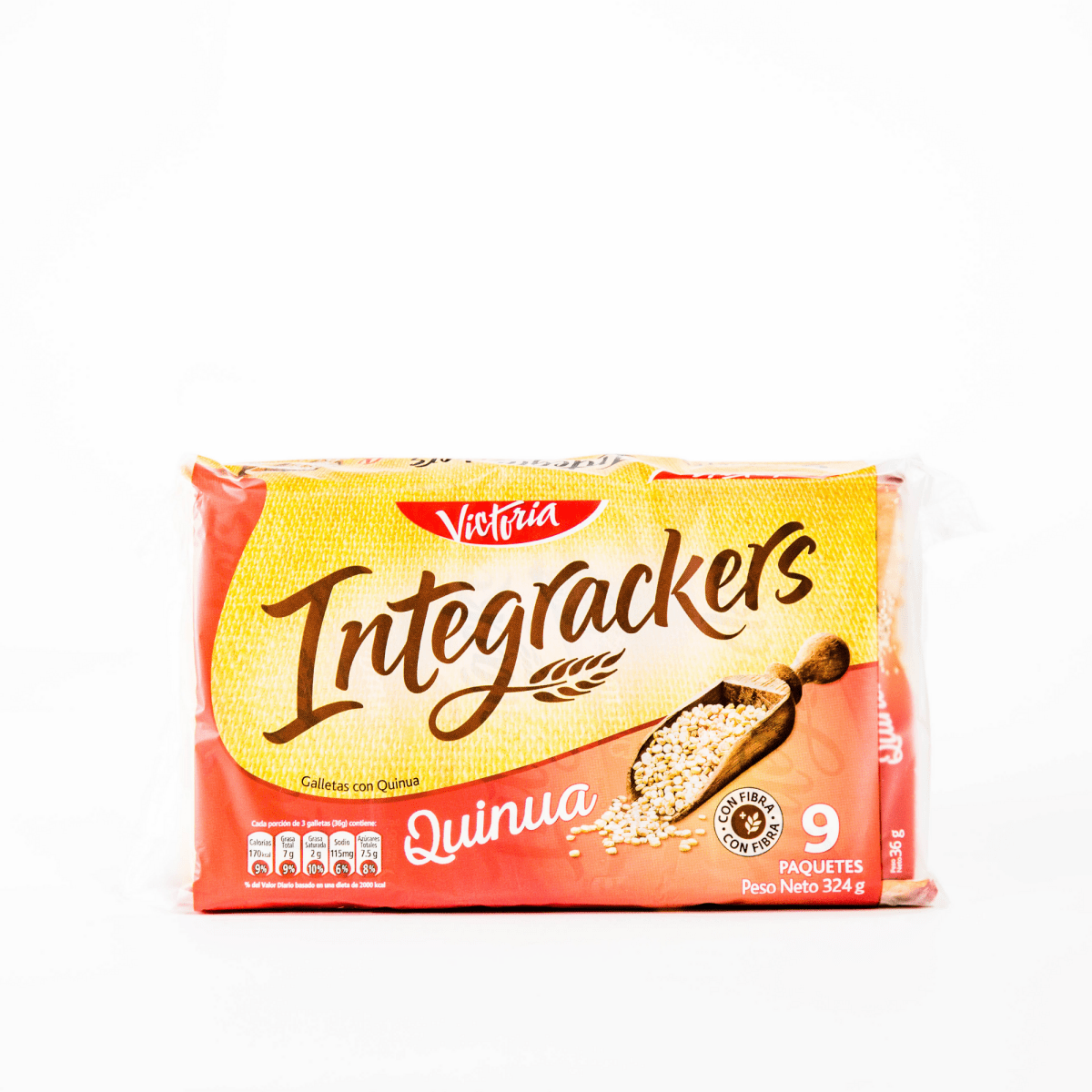Victoria intergraker sabor a quinua pack x 9