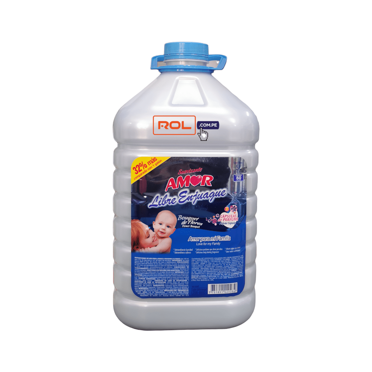 Amor libre enjuague flores 5 LT