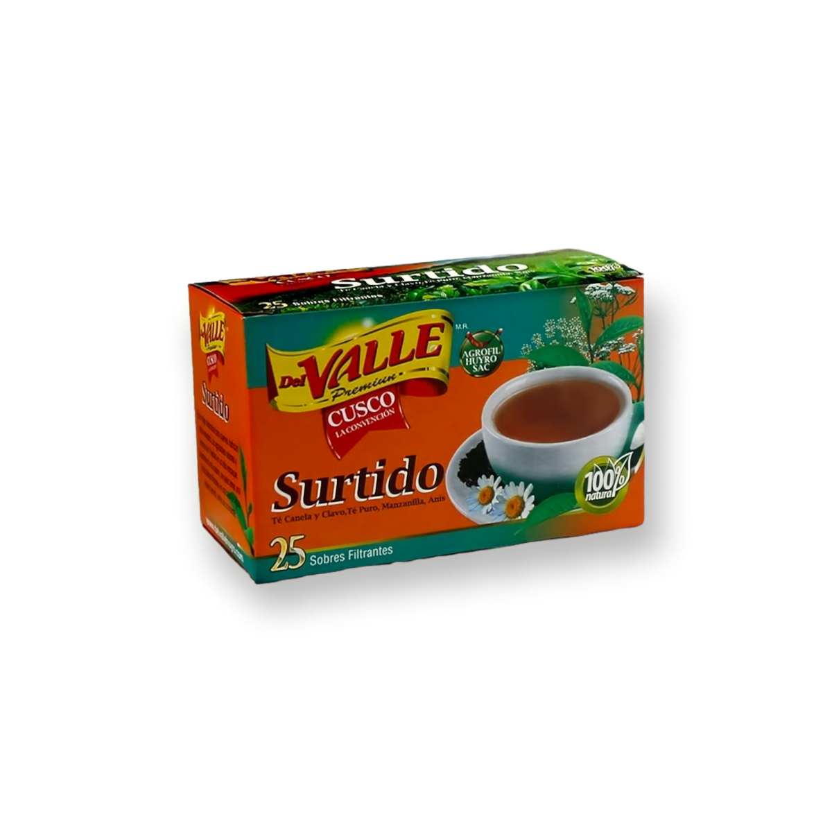 Del valle te surtido X 25 unidades