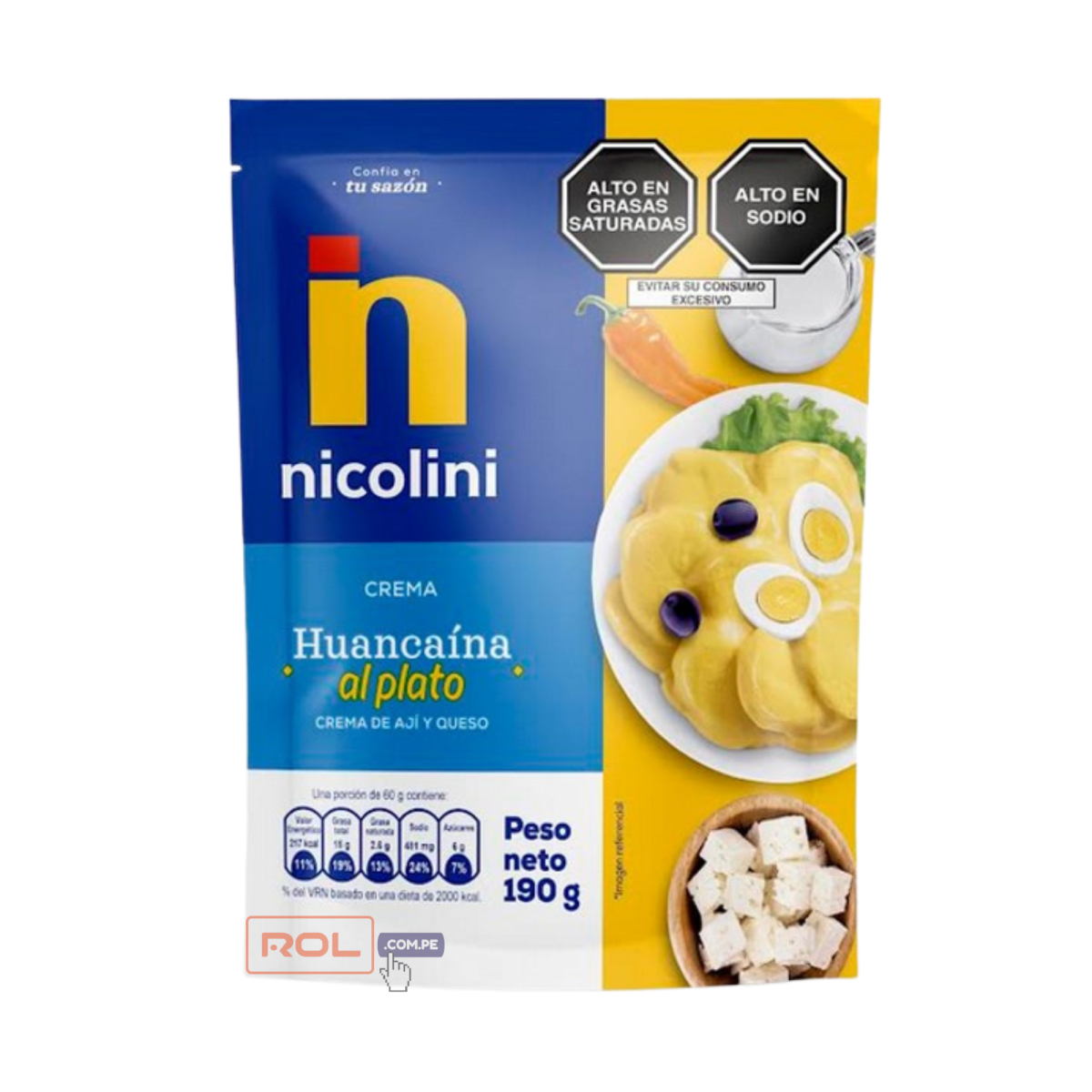 Nicolini huancaina 190 GR