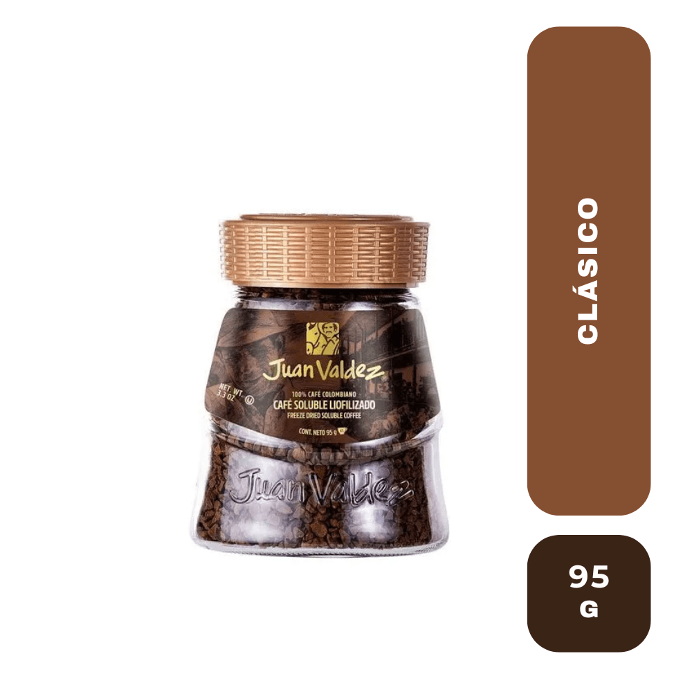 Juan Valdez Café Soluble Liofilizado 95g