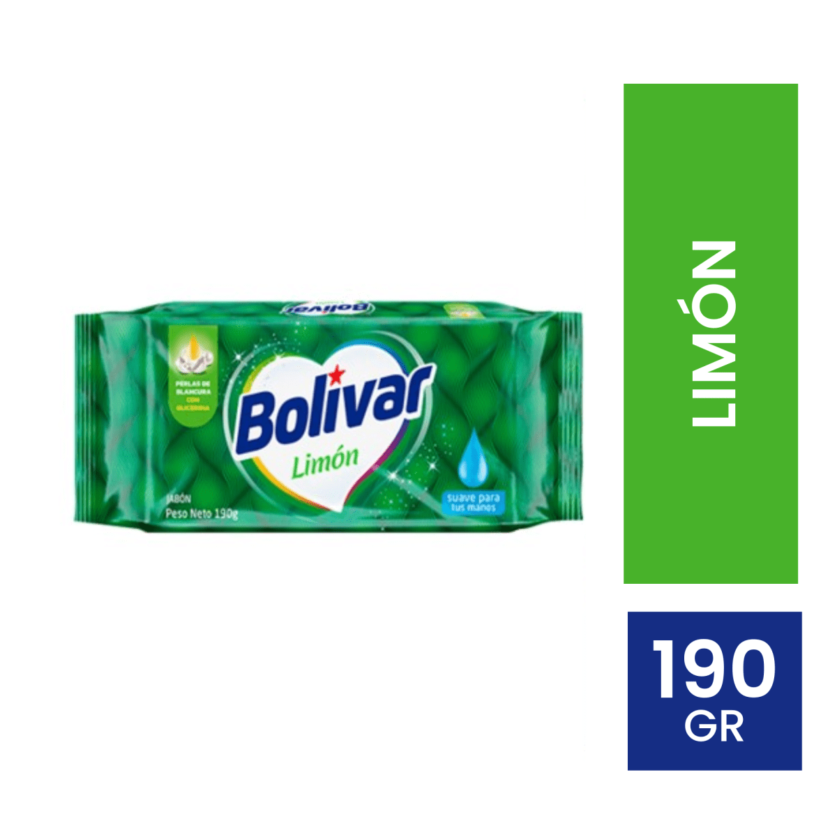 Bolivar jabon limón 190 gr.