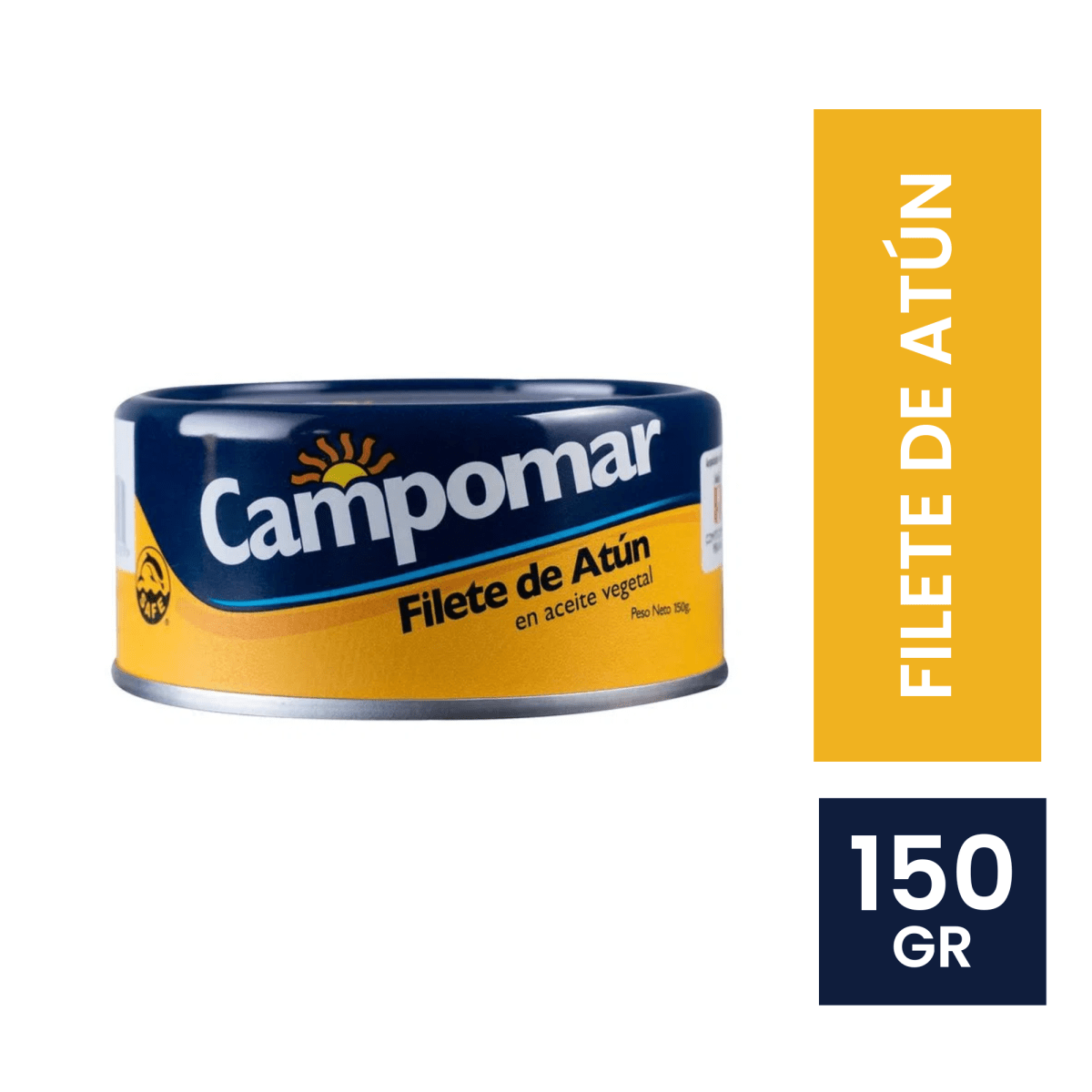 Campomar filete de atún en aceite 150 gr