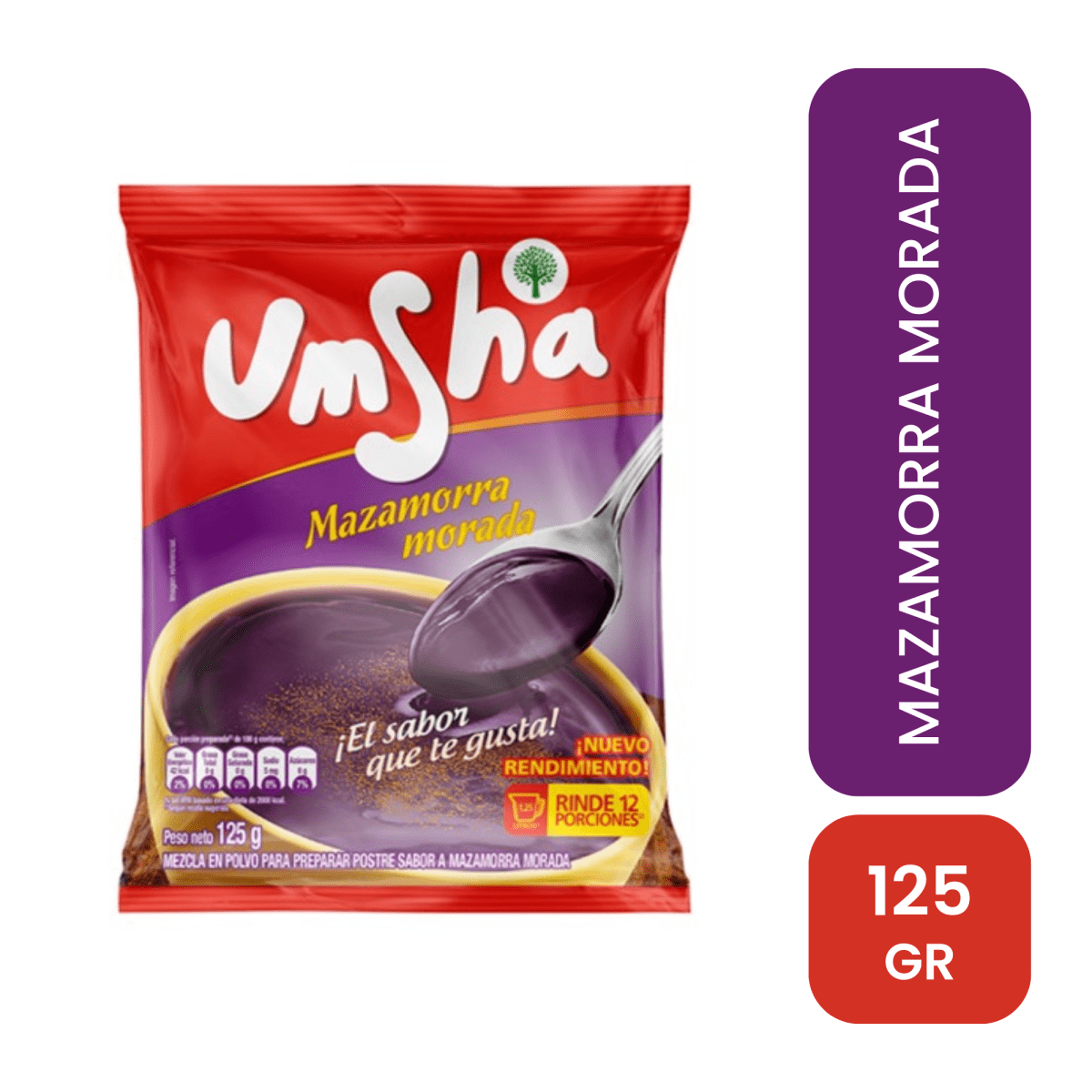 Umsha mazamorra morada 125 gr