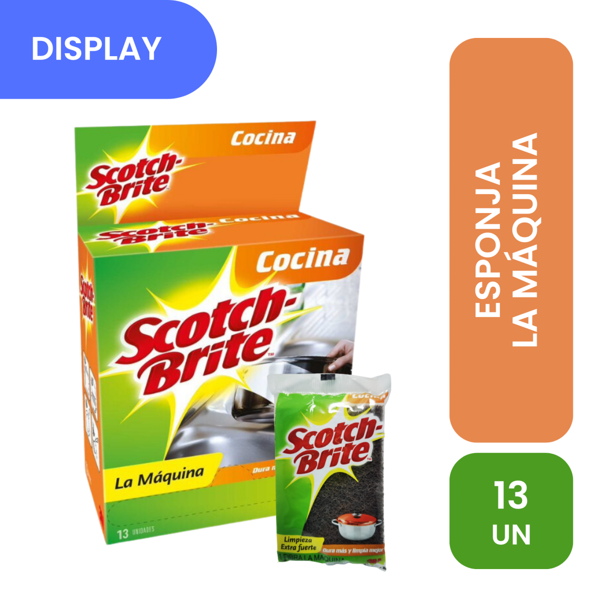 DP scotch brite la maquina X 13 unidades