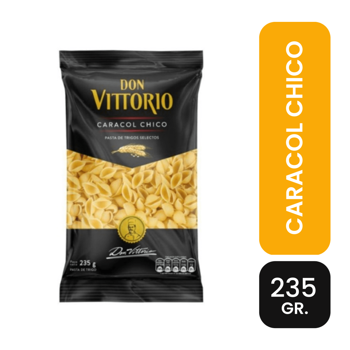 Don vittorio caracol chico 235 gr