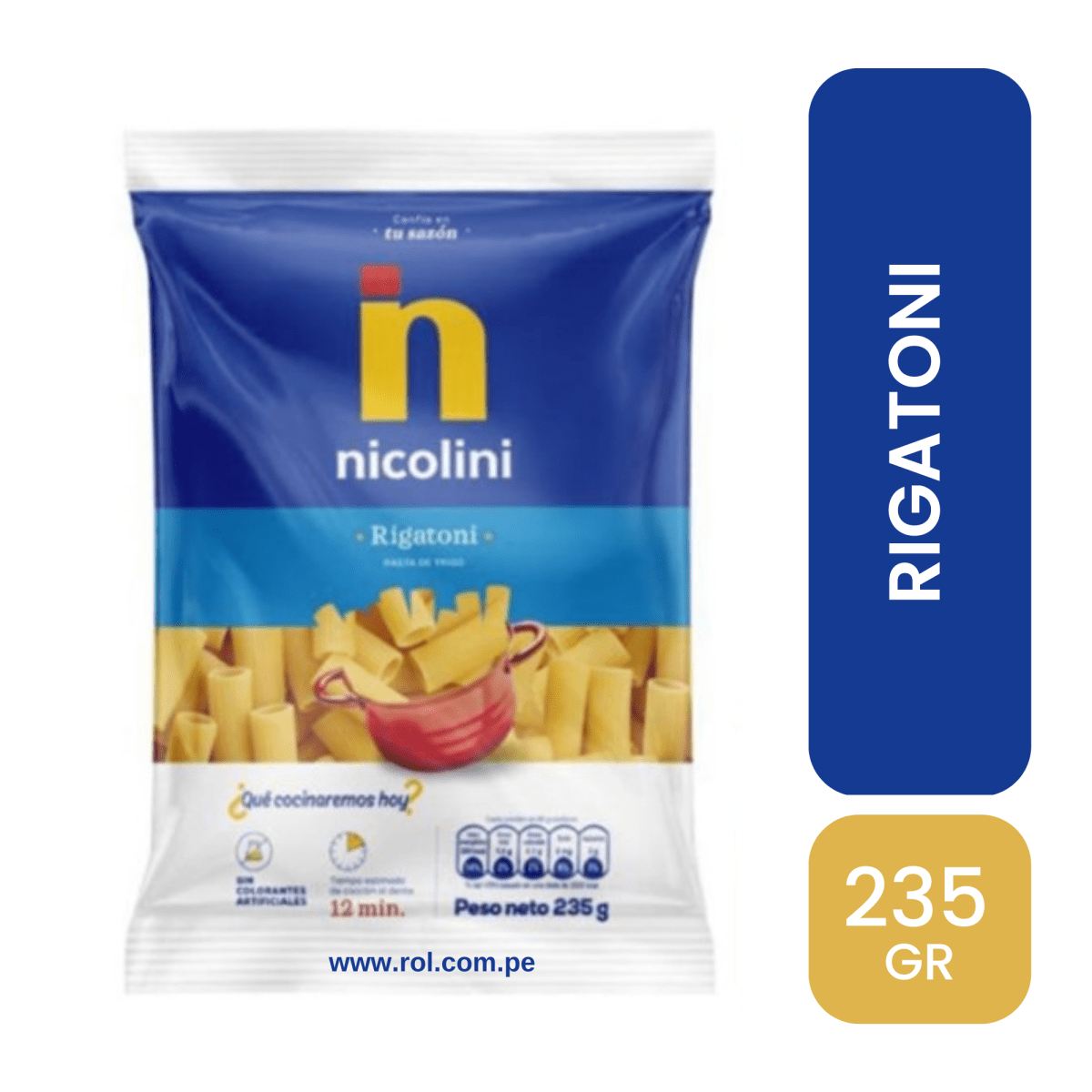 Nicolini rigatoni 235 gr
