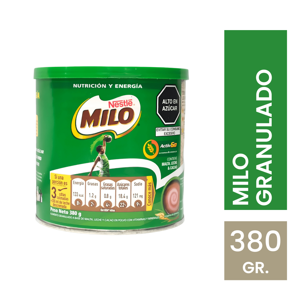 Milo lata 380 gr.