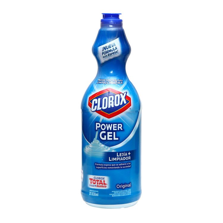 Clorox lejia gel  original 930 ml