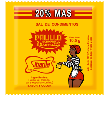 Sibarita palillo sobre chico unidad