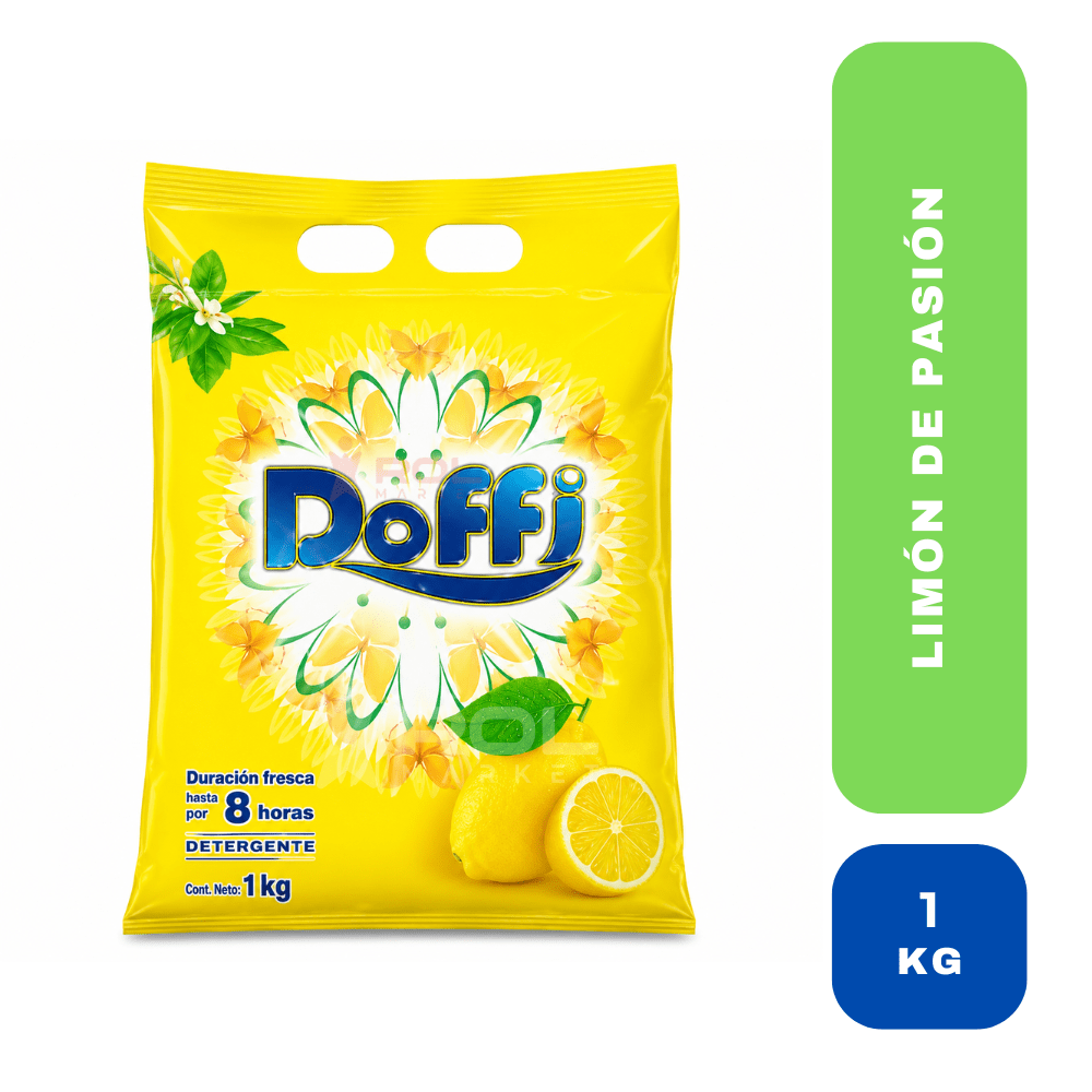 Doffi detergente limón 1 kg