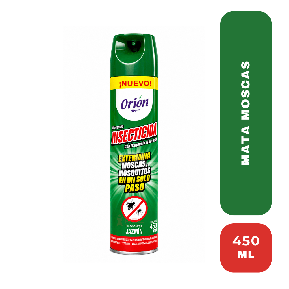 Orion Hogar Insecticida Aerosol Fragancia Jazmín 450ml
