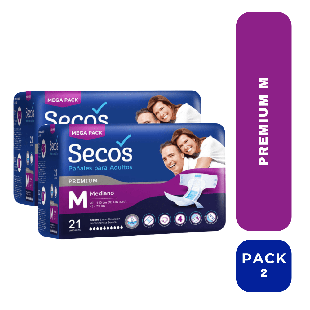 Pack Secos premium ''M''  21x2