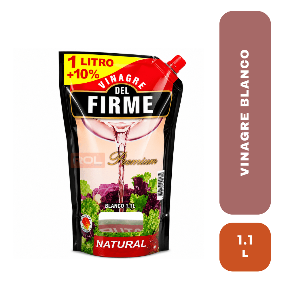 Del firme vinagre blanco 1.1L