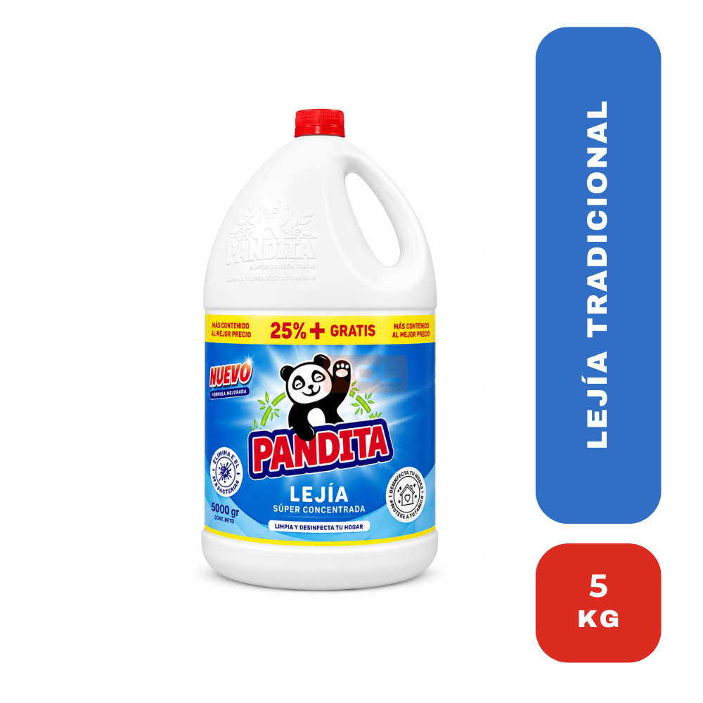 Pandita lejía tradicional 5 kg.