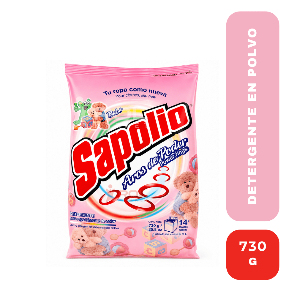 Sapolio detergente aroma bebé 730g