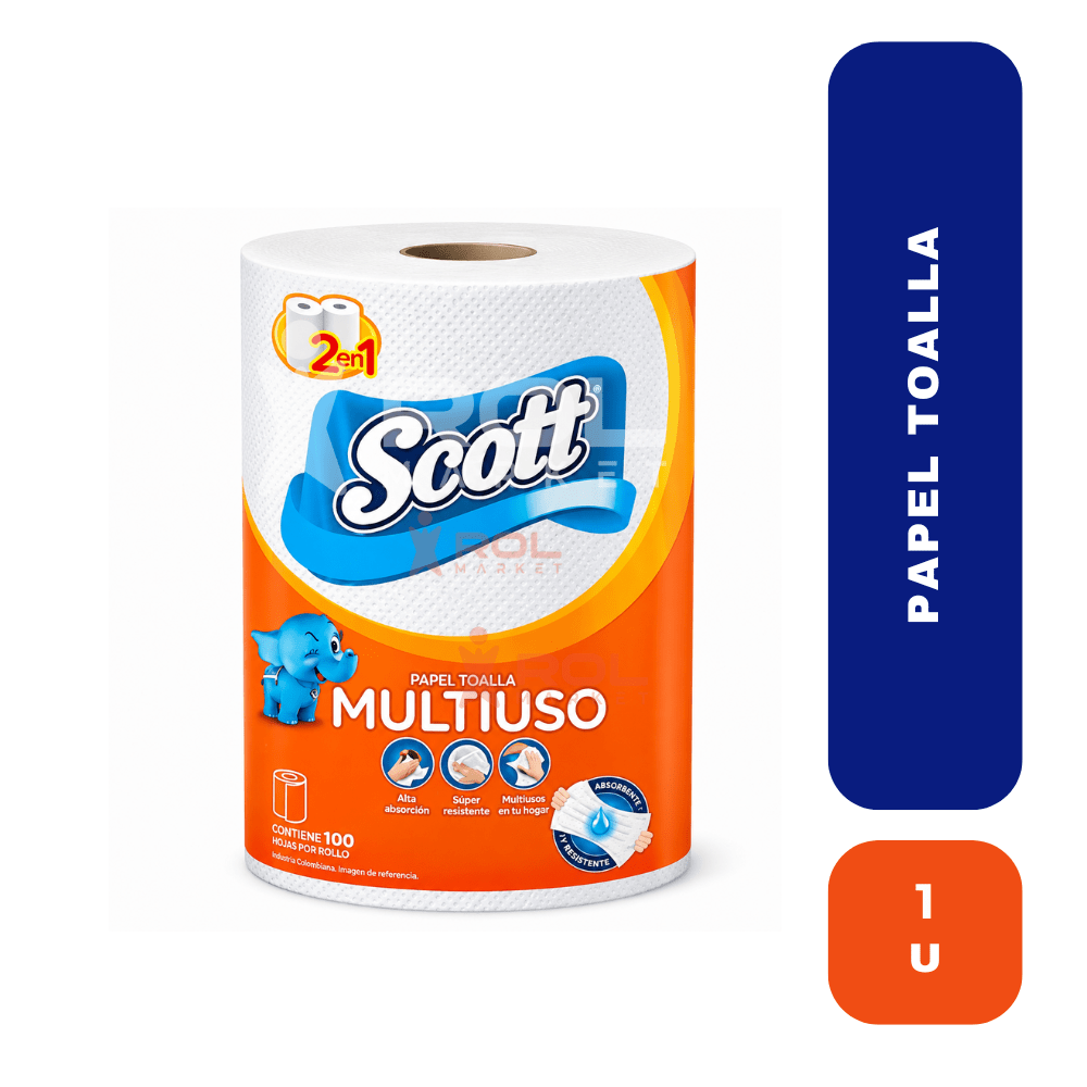 Scott papel toalla megarrollo