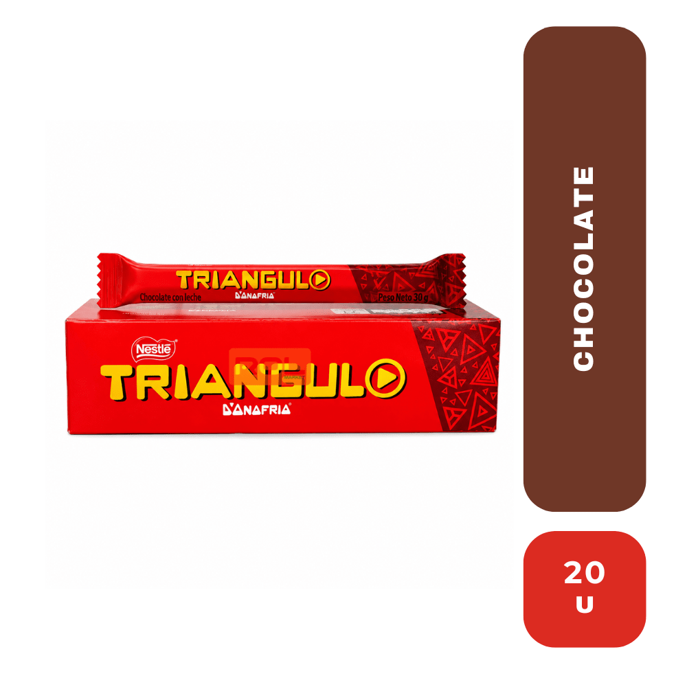 Nestle chocolate triángulo 29g x 20u