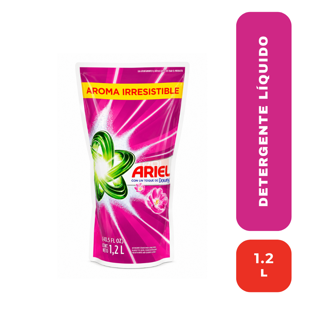 Ariel detergente líquido c/Downy 1.2 L