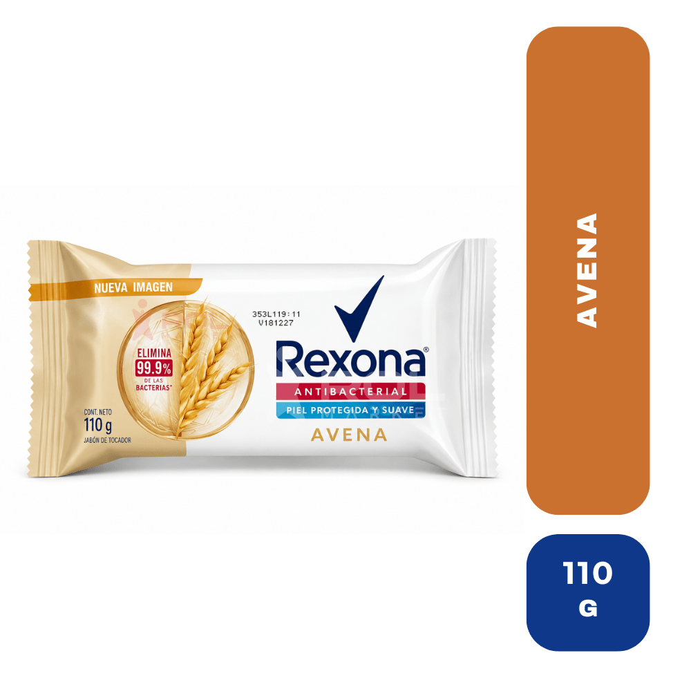 Rexona jabón avena 110g