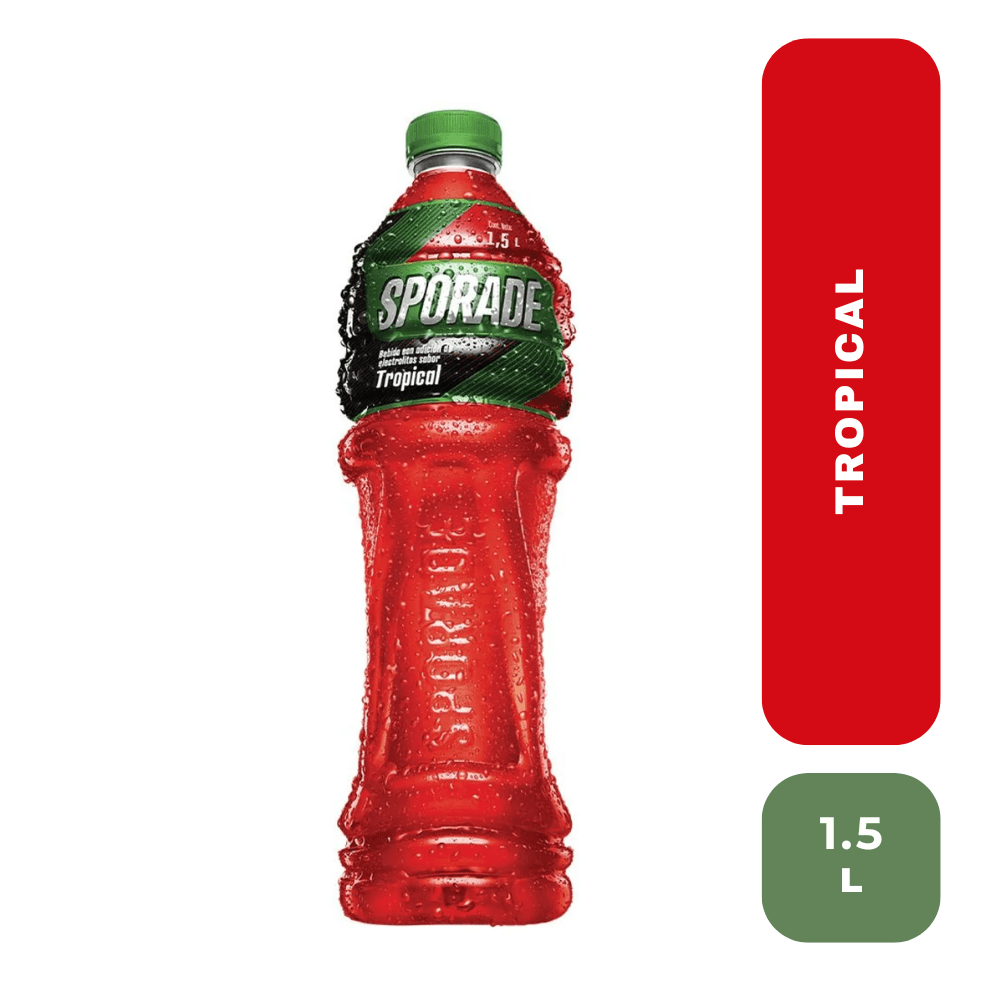 Sporade sabor tropical 1.5L