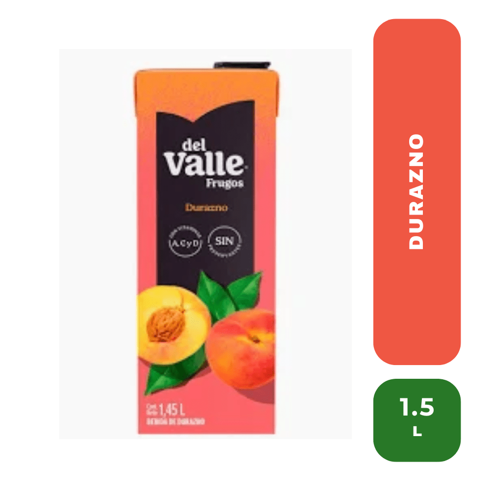 Frugos valle durazno 1.5 L