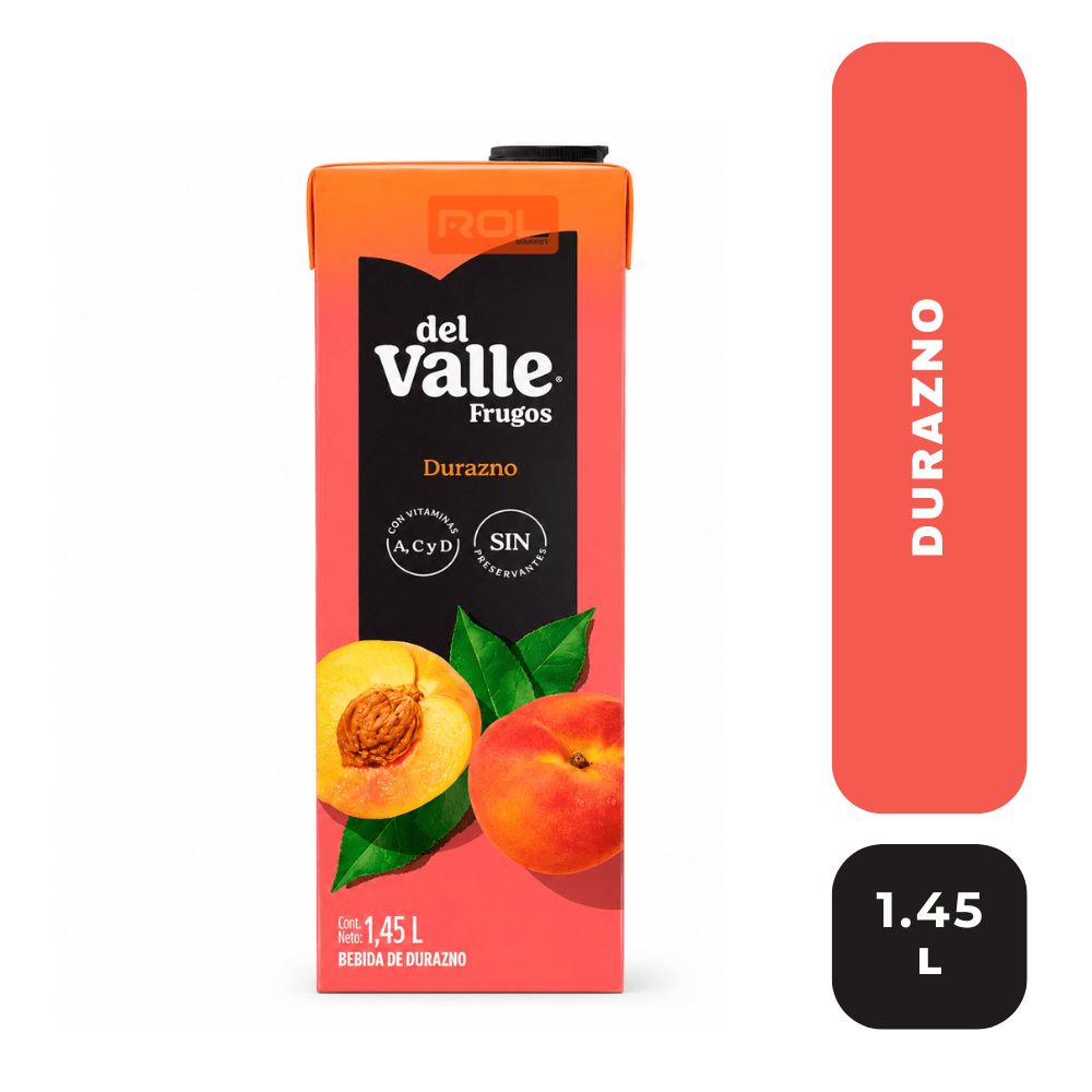 Frugos valle durazno 1.45 L