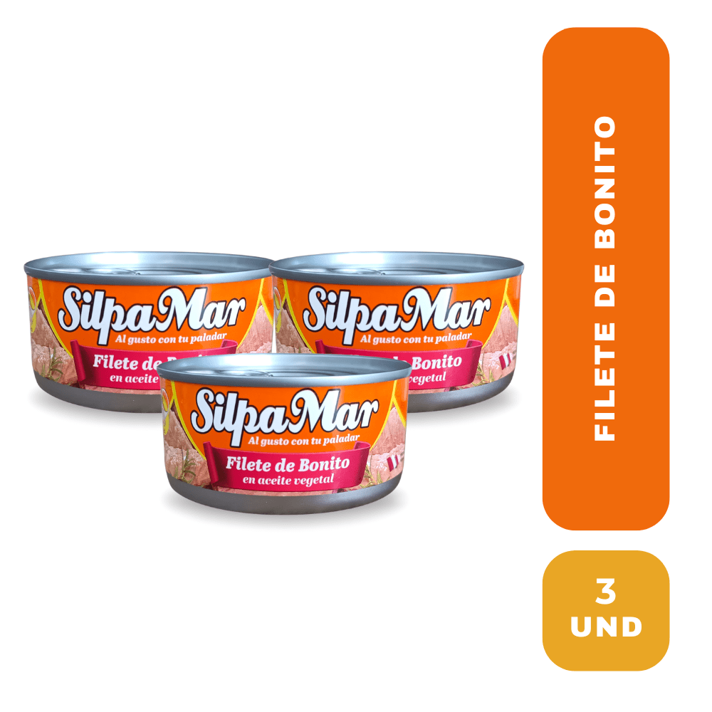Silpamar filete de bonito 03 unidades