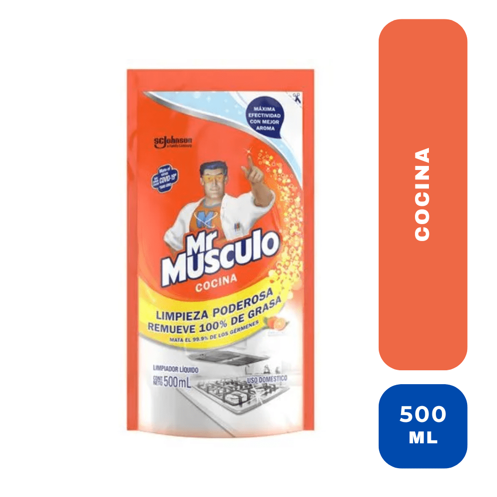 Mr musculo cocina aroma naranja 500 ml
