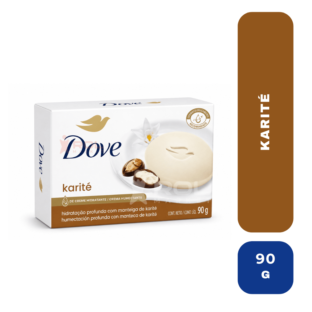 Dove jabón karité 90 gr