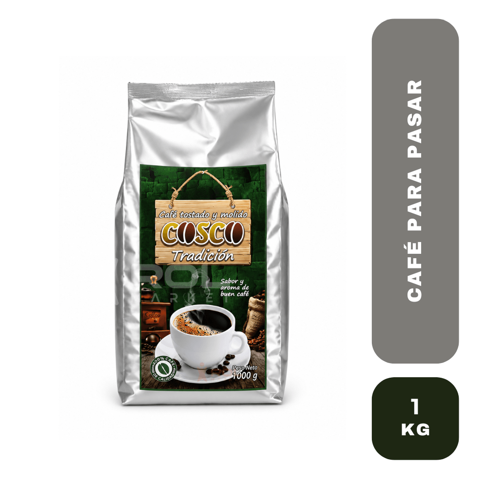 Cusco Tradición Café Tostado y Molido 1Kg