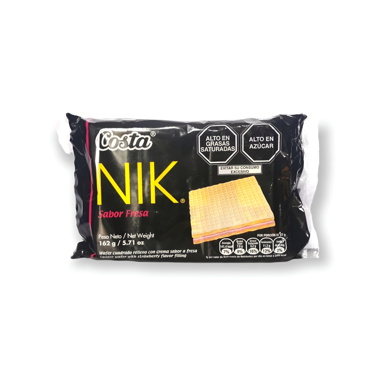 Costa nik fresa pack x 6 unid.