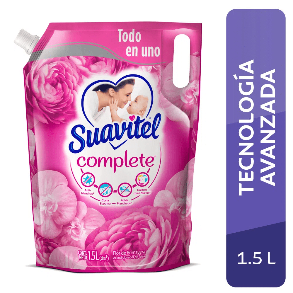 Suavitel Complete primavera DOYPACK 1.5 litros