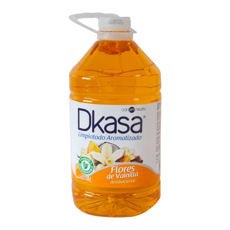 Dkasa limpiatodo flores de vainilla 4 LT