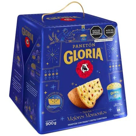 Gloria paneton en caja 900 g