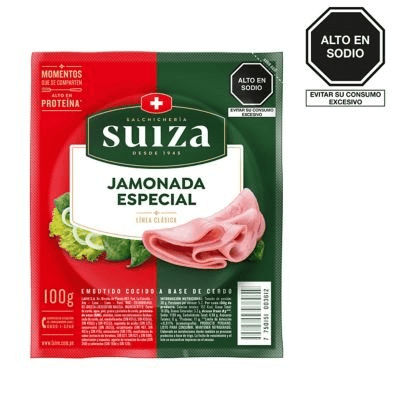 Suiza Jamonada Especial 100 Gr