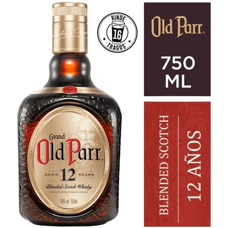 OLD PARR 12 Años Whisky Botella 750ml