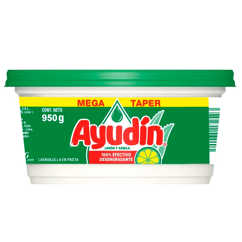 ayudin limon pasta 950 gr