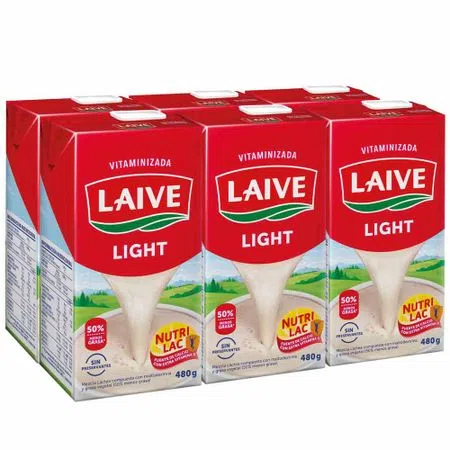 Six pack laive roja EVAPORADA 480 gr