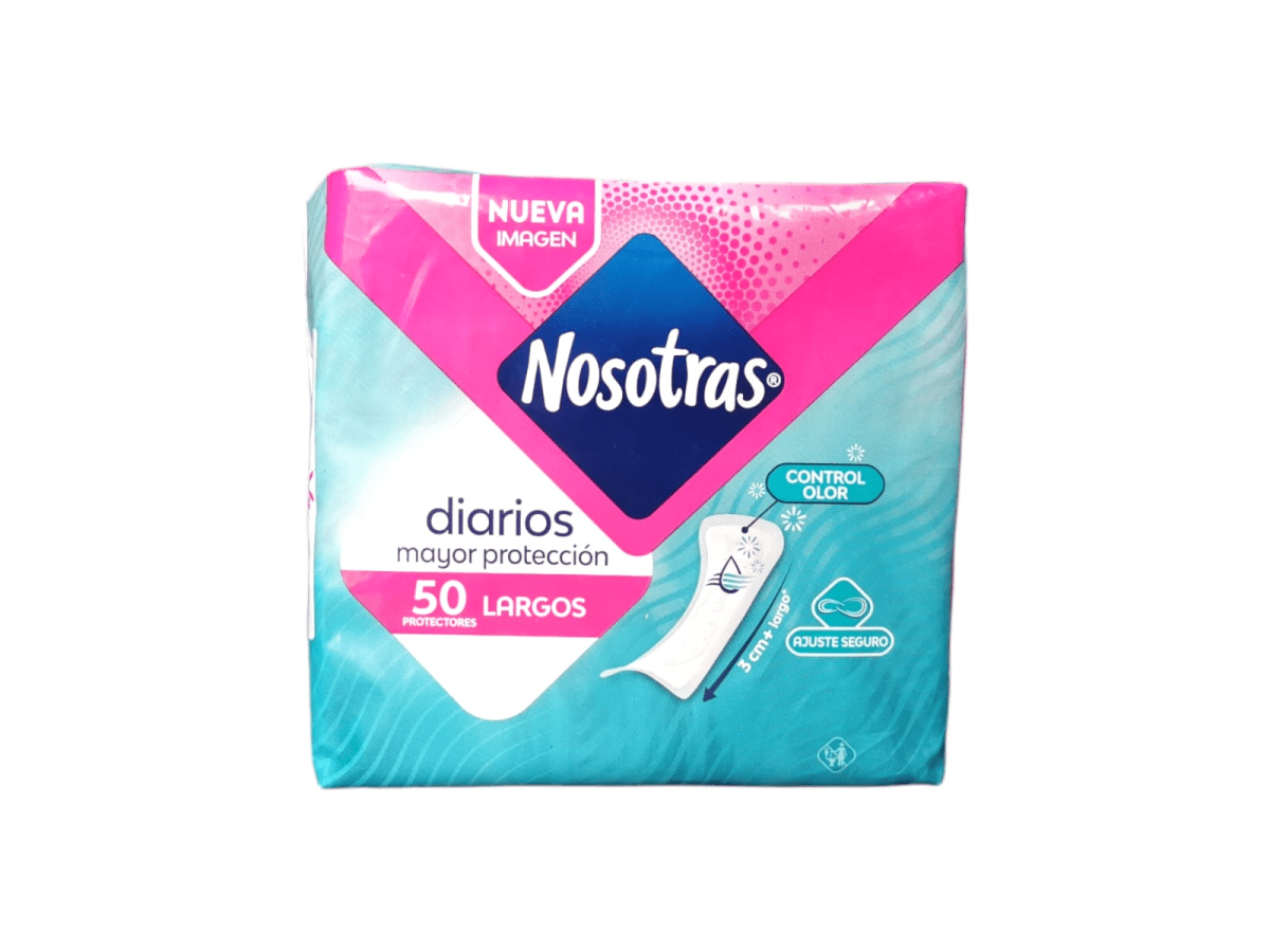 Nosotras diarios largos 50 UNID.