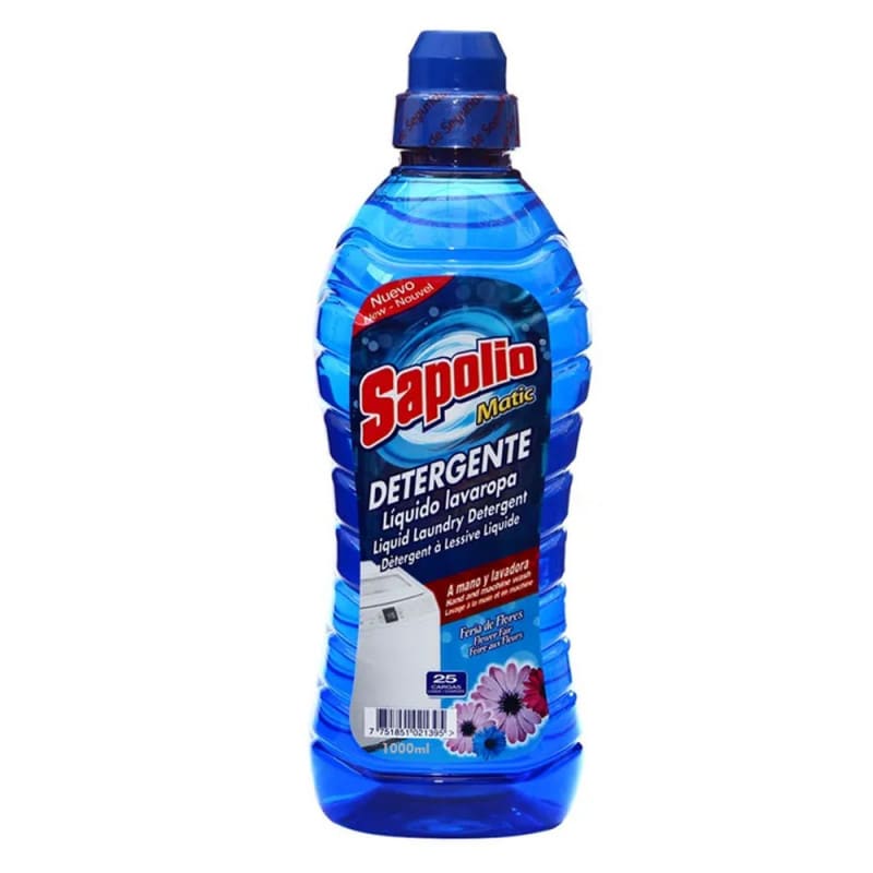 Sapolio detergente liquido flores 1 LT