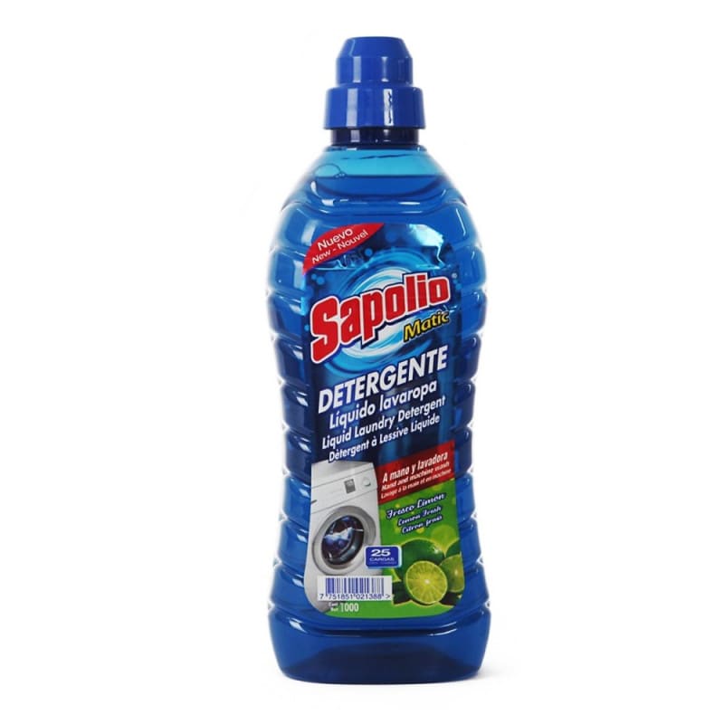 Sapolio detergente liquido limon 1 LT