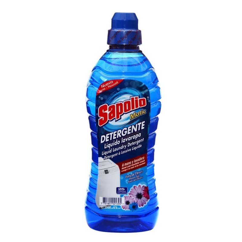 Sapolio detergente liquido flores 2 LT
