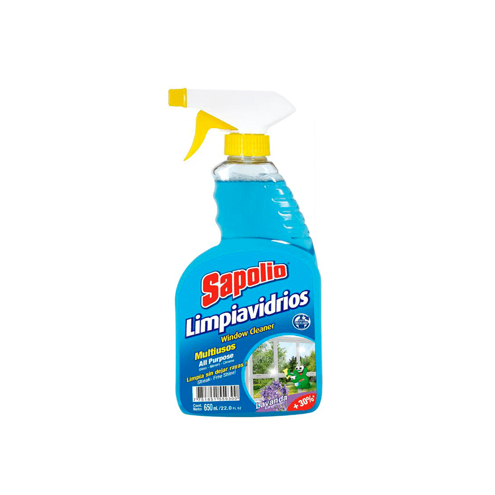 Sapolio limpiavidrio GATILLO 650 ml 