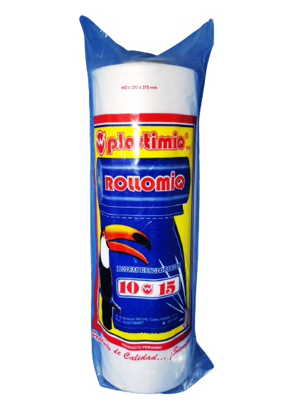 Plastimiq bolsas en rollo 10 x 15