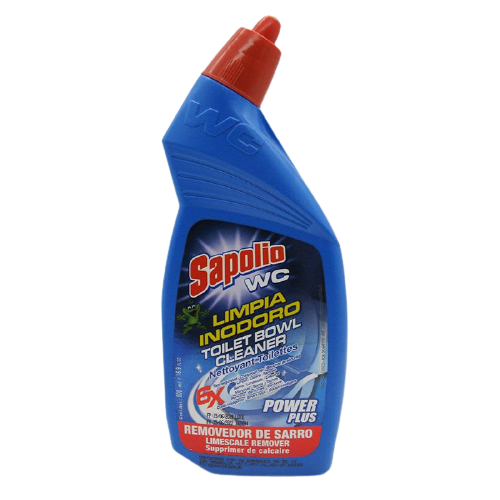 Sapolio wc limpia inodoro azul 500 ml