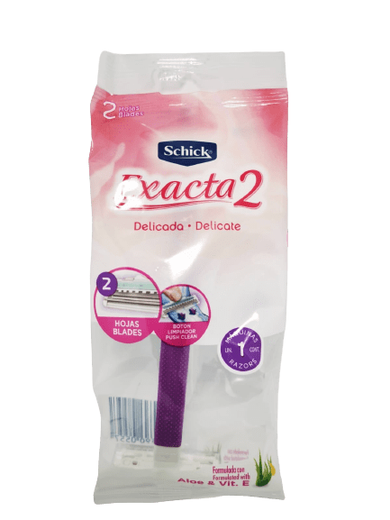 Schick exacta 2 piel delicada