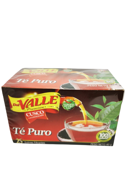 Del valle te  Puro X 25 unidades