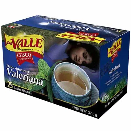 Del valle valeriana X 25 Unidades